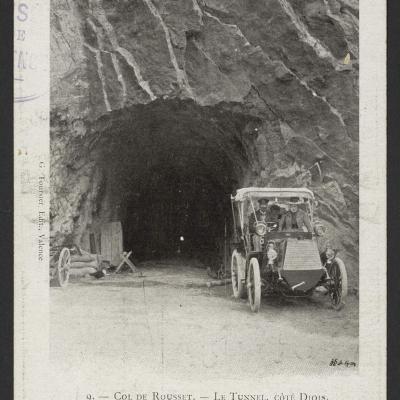 tunnel du Rousset coté Diois