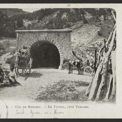 tunnel du Rousset coté Vercors