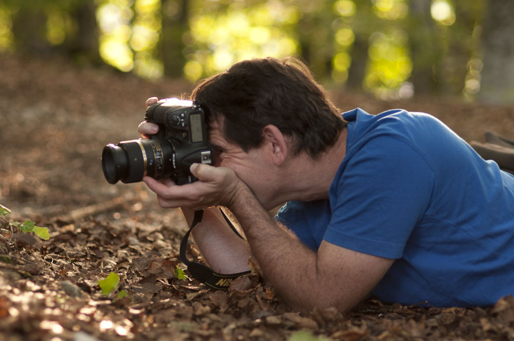 Gilles en action