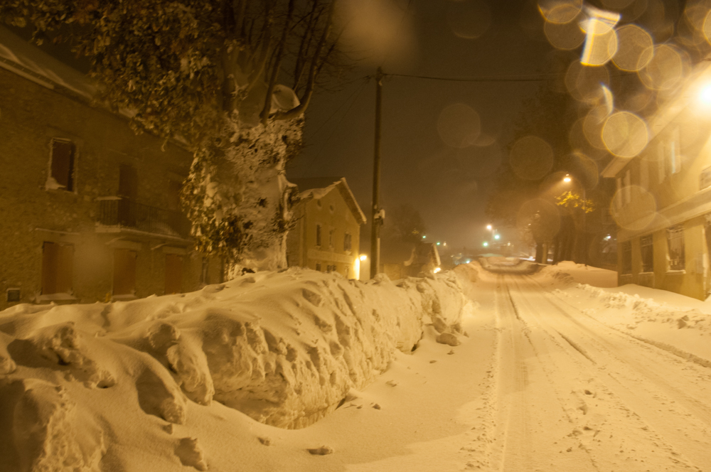 La Chapelle en Vercors sous la neige 28 Octobre 2012