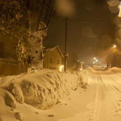 La Chapelle en Vercors sous la neige 28 Octobre 2012