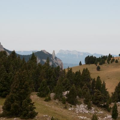 Vers les carrières romaines