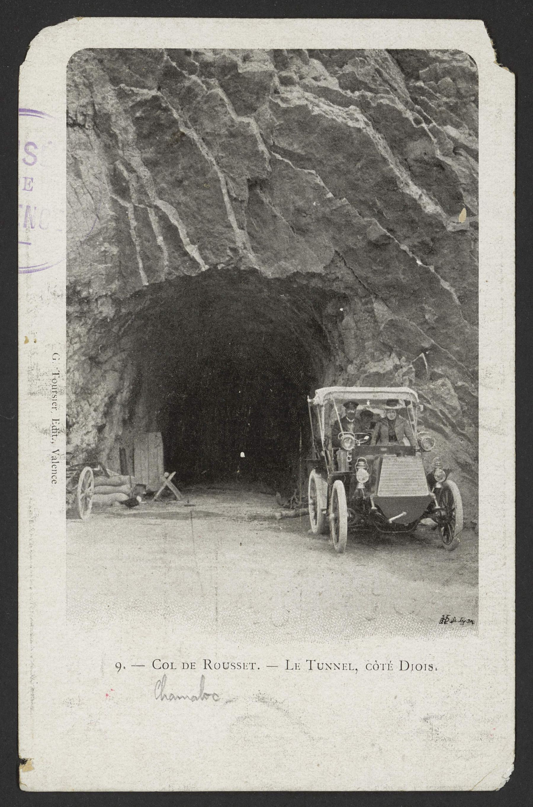 tunnel du Rousset coté Diois