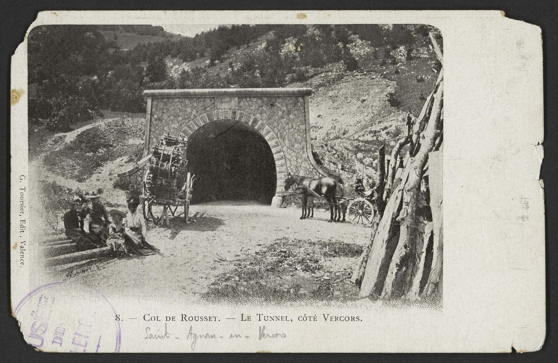 tunnel du Rousset coté Vercors