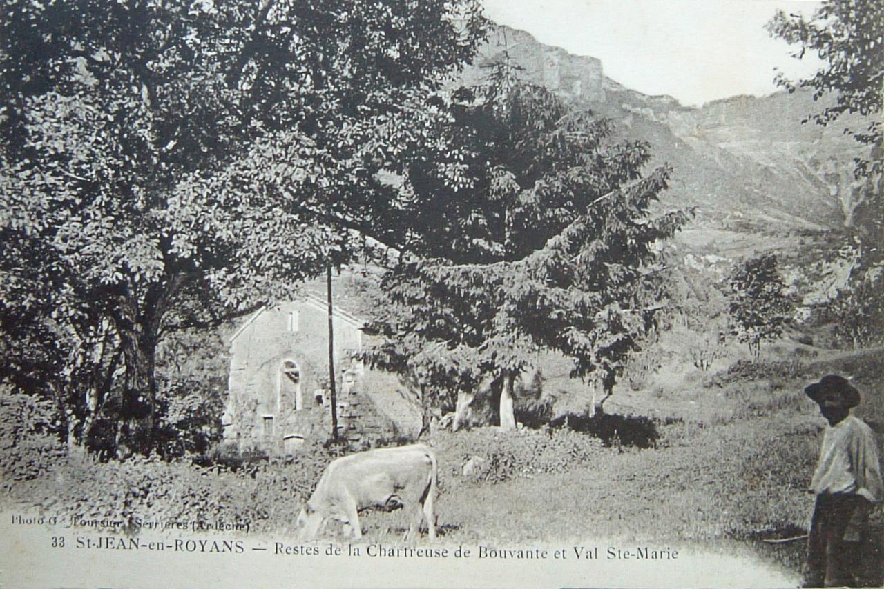 Bouvante Restes de la Chartreuse et Val Sainte Marie