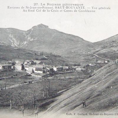 Bouvante le haut Vue générale