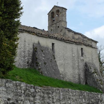 Site de la Tour sans venin à Saint nizier... L'église