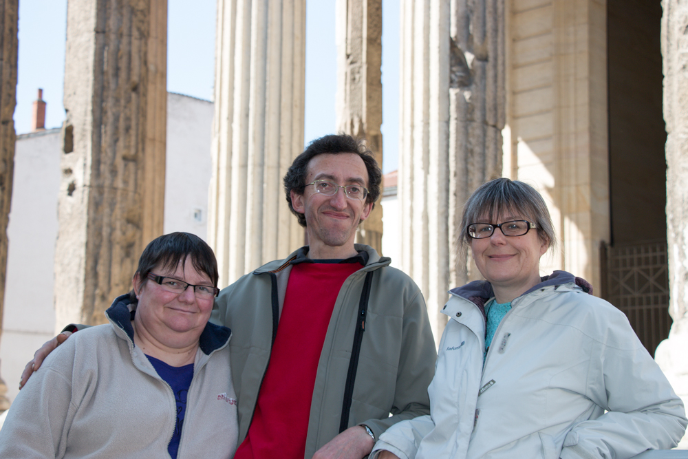 Martine, Bernard et Dominique