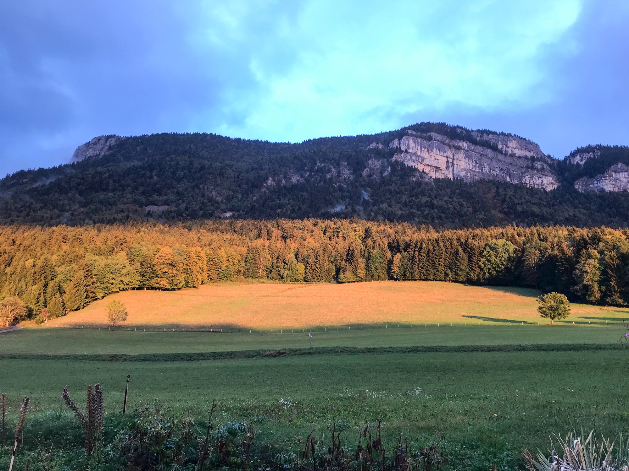 Coucher soleil St Julien le château