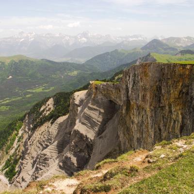 Depuis la montagnette