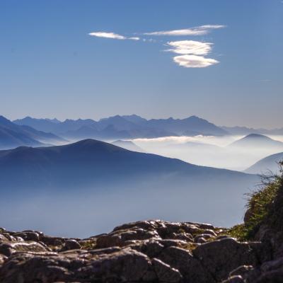 Depuis le pas de l'oeille