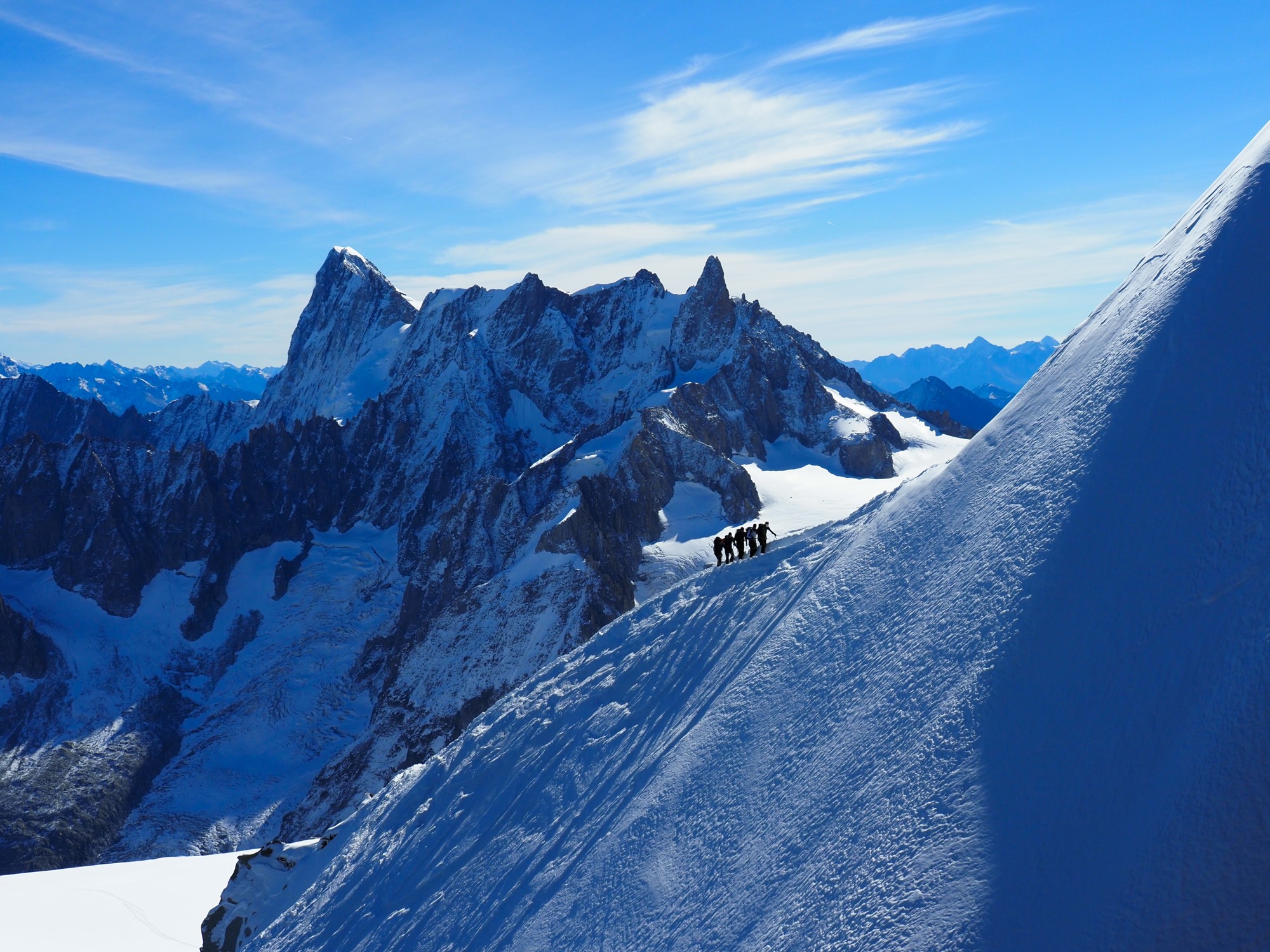 Drus et grandes jorasses