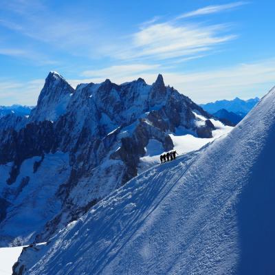 Drus et grandes jorasses