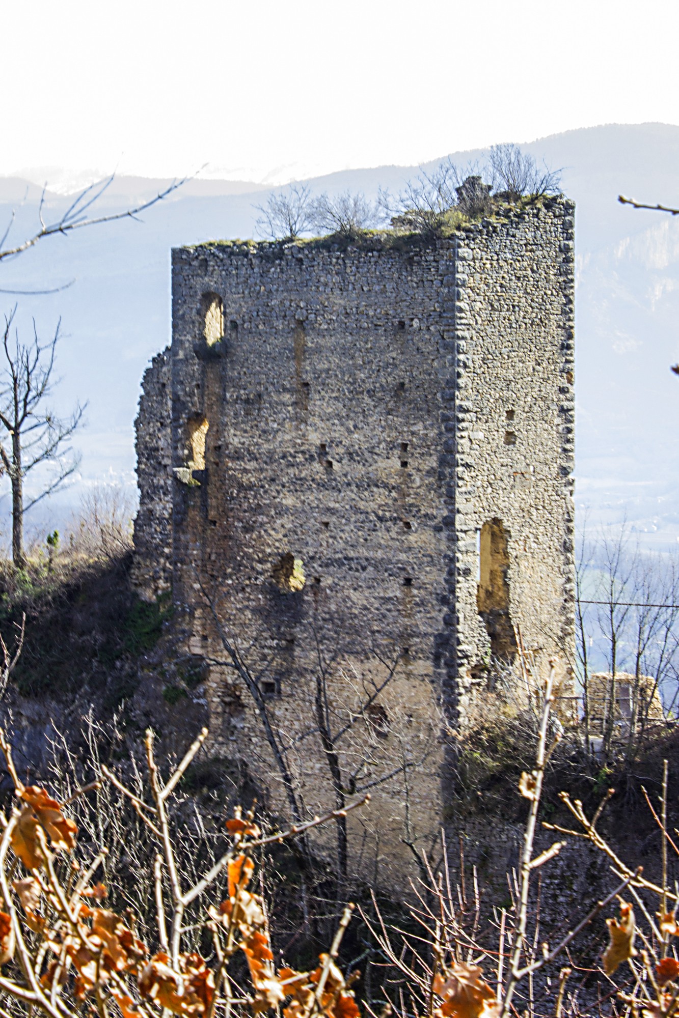 fenêtres du château