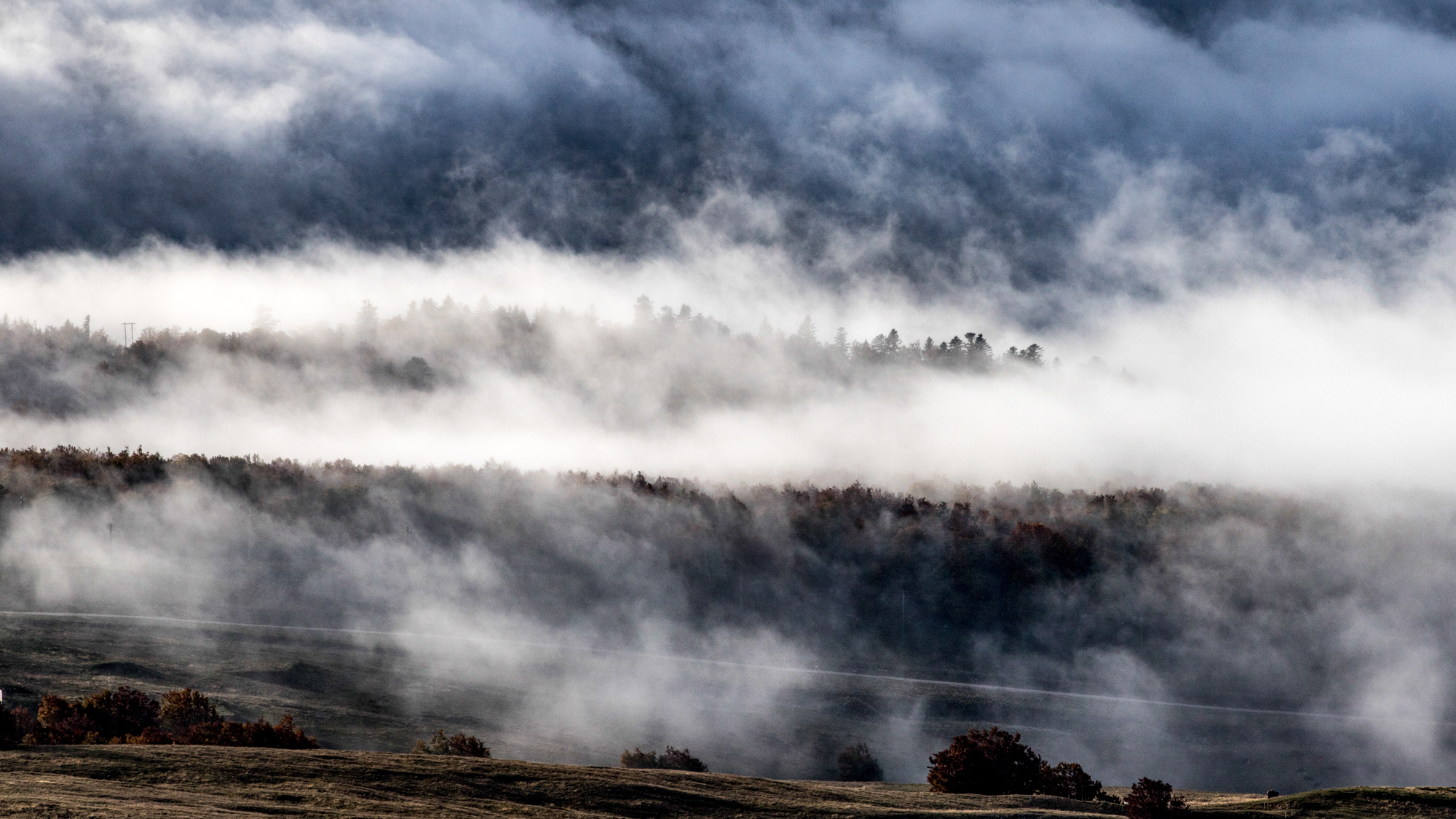 Brumes Plateau de beurre Vercors