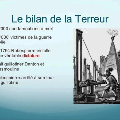 GP  Le bilan de la Terreur