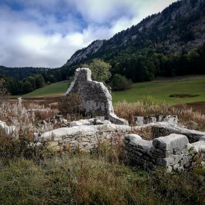 Les ruines d'Herbouilly