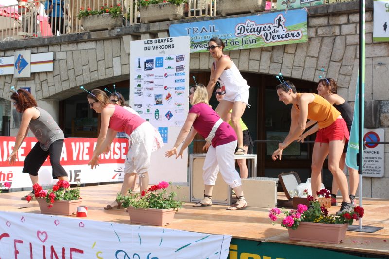 C'est la fête sur le podium!