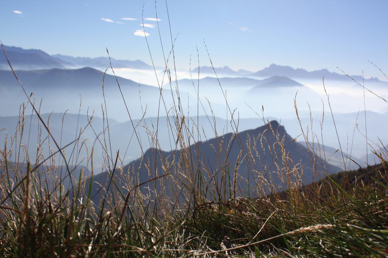 balcon est vu du Triève