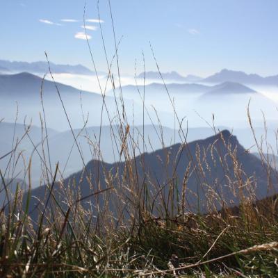 balcon est vu du Triève