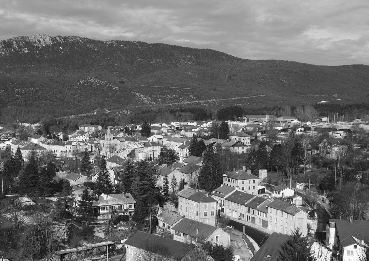 La Chapelle en Vercors vue de Foirevieille