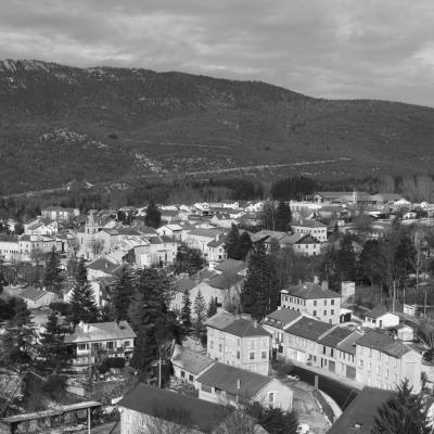 La Chapelle en Vercors vue de Foirevieille