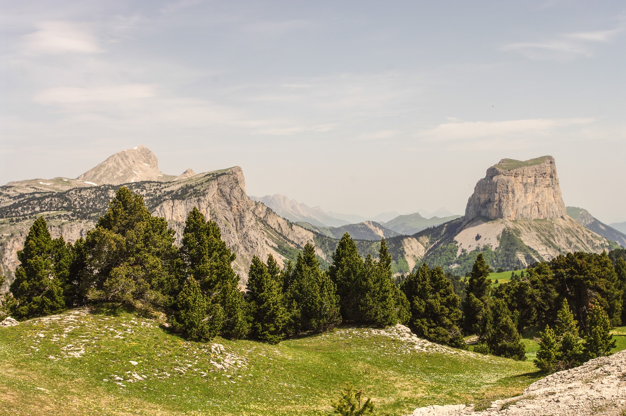 depuis la montagnette