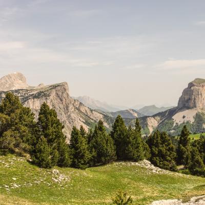 depuis la montagnette