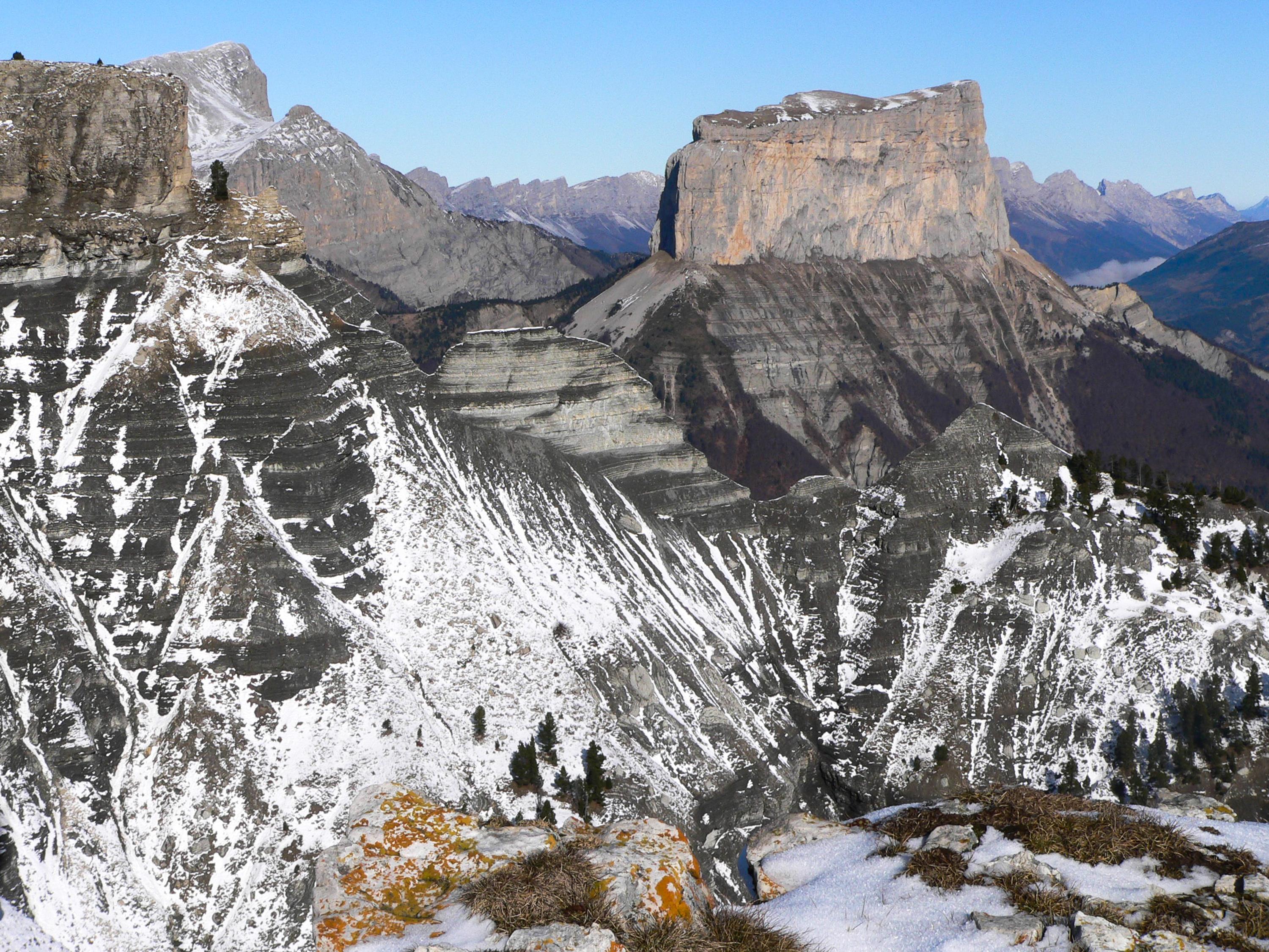 Mt aiguille & gd Veymont