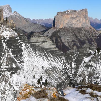 Mt aiguille & gd Veymont