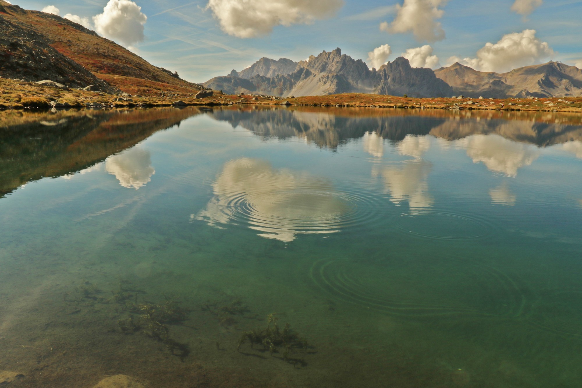 lac laramon dans la vallée de névache