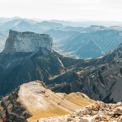 Mont Aiguille vu du Grand Veymont-6309