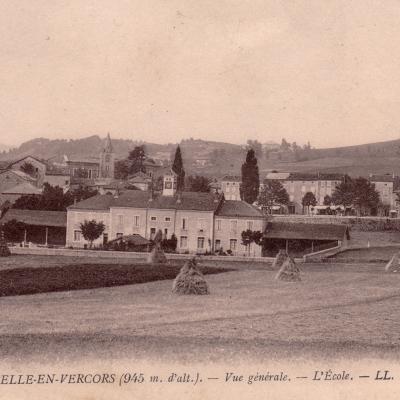 La Chapelle en Vercors Vue générale L'école