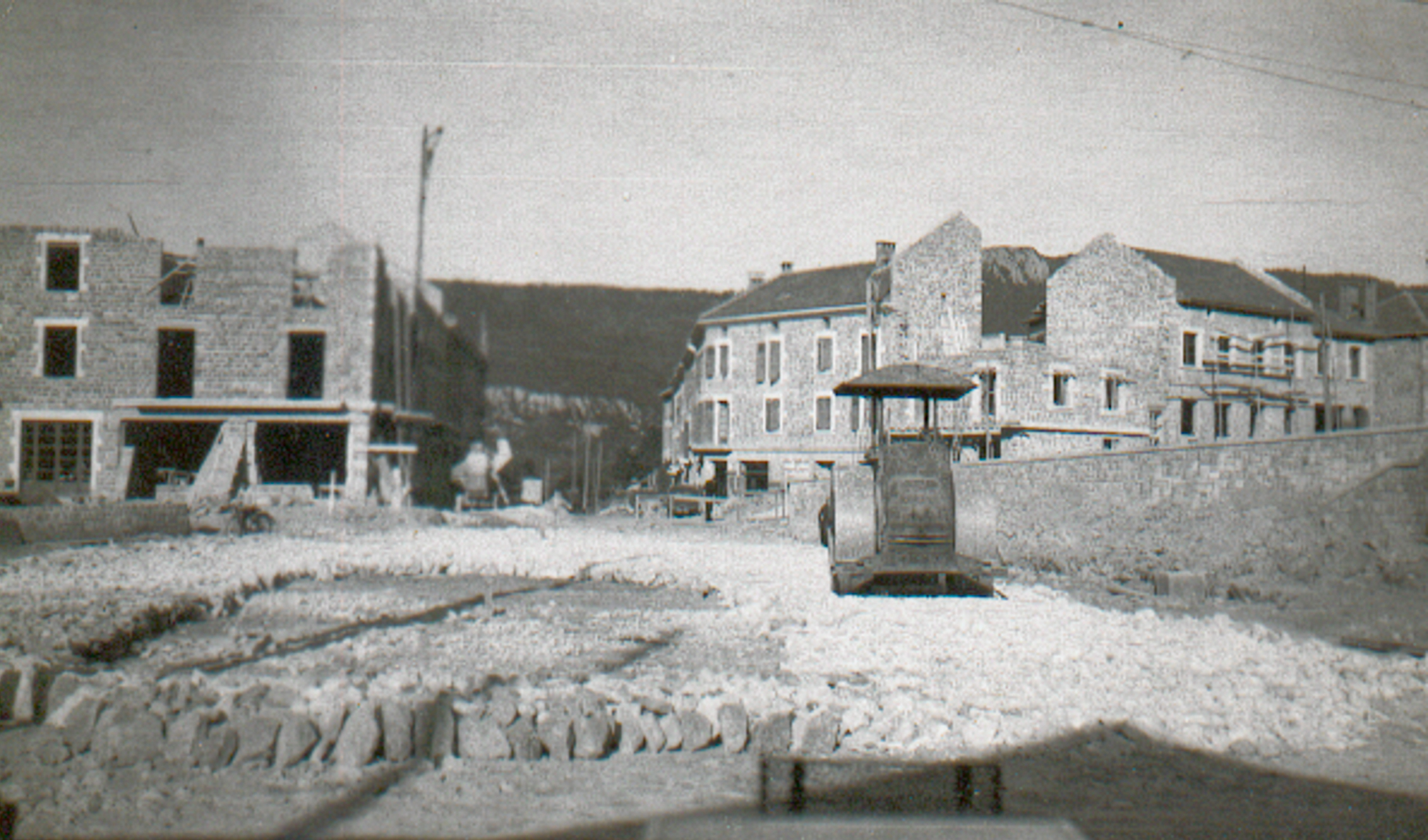 La Chapelle en Vercors Reconstruction