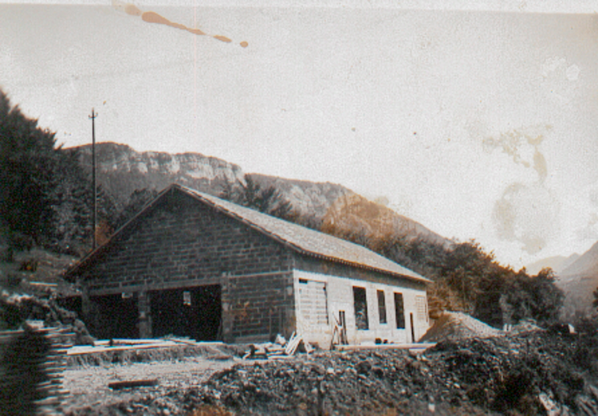 La Chapelle en Vercors Construction