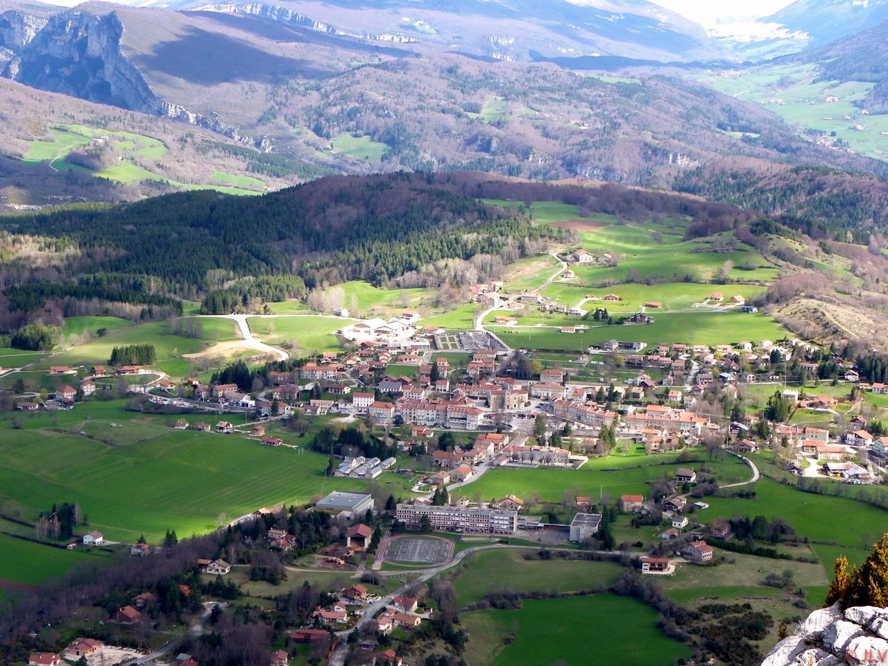 La Chapelle vue du Claveyron