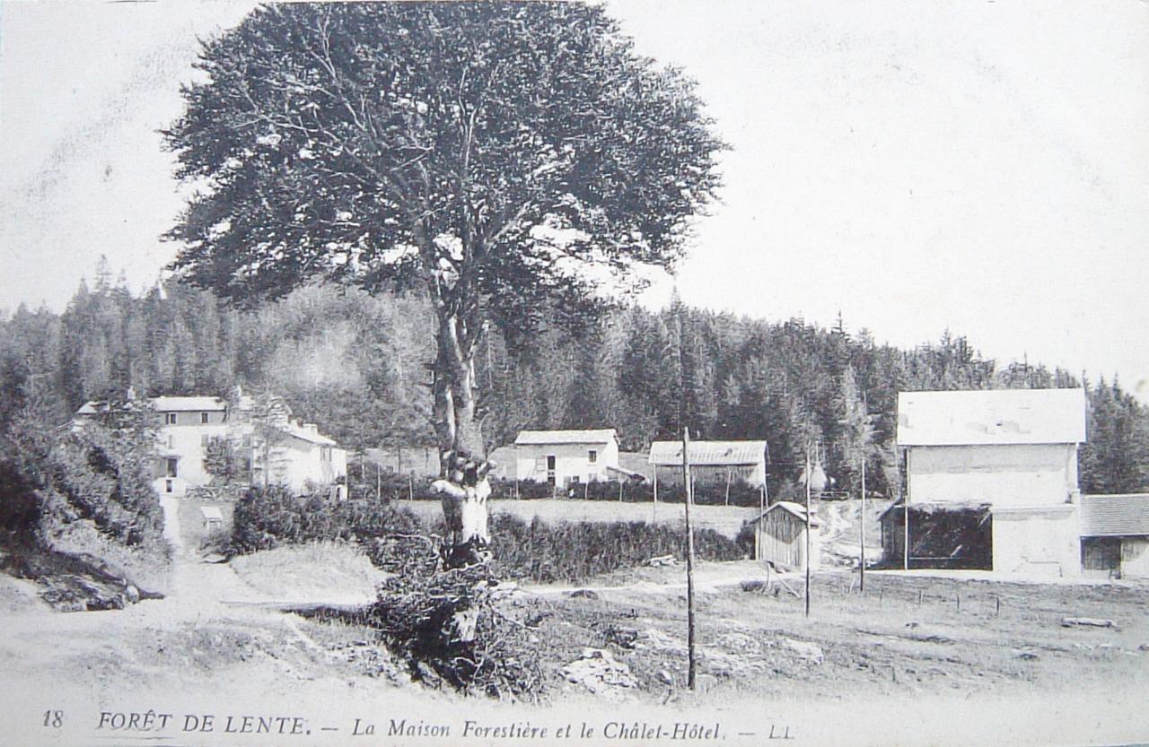 Lente La maison forestière et le Chalet Hôtel