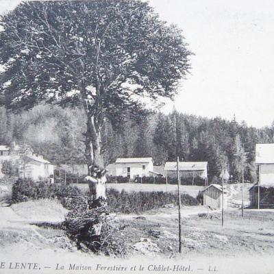 Lente La maison forestière et le Chalet Hôtel