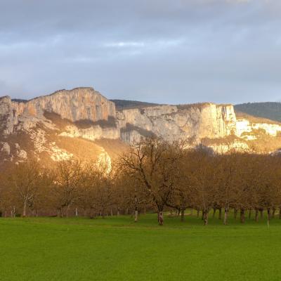 entrée de Combe Laval depuis les Bruns