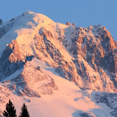 Coucher de soleil sur la Verte