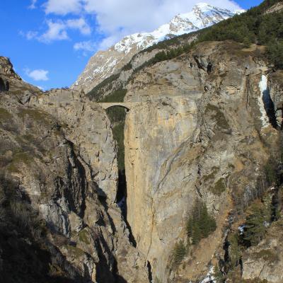 Pont du Chatelet au dessus de l'Ubaye