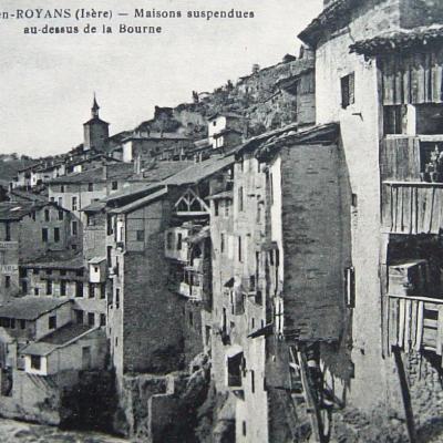 Pont en Royans Les maisons suspendues