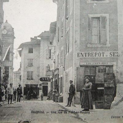 Pont en Royans rue