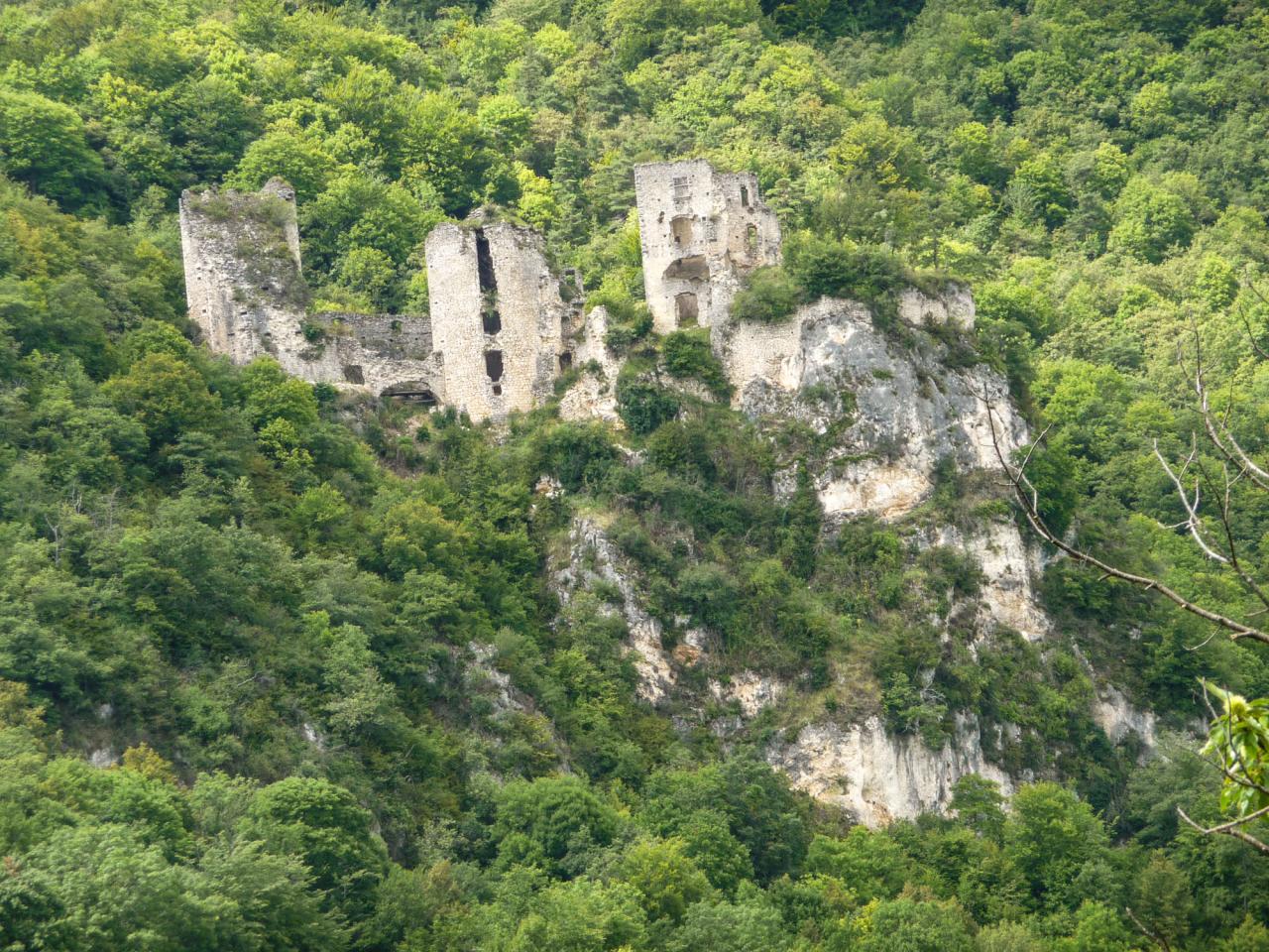 Rochechinard Les ruines du château