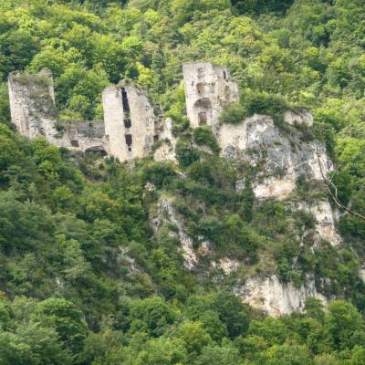 Rochechinard Les ruines du château