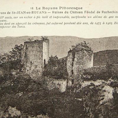 Rochechinard Ruines du château féodal