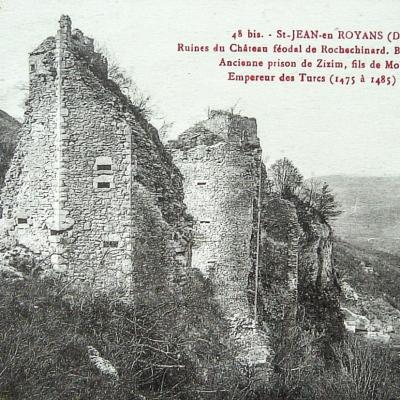 Rochechinard Ruines du château féodal
