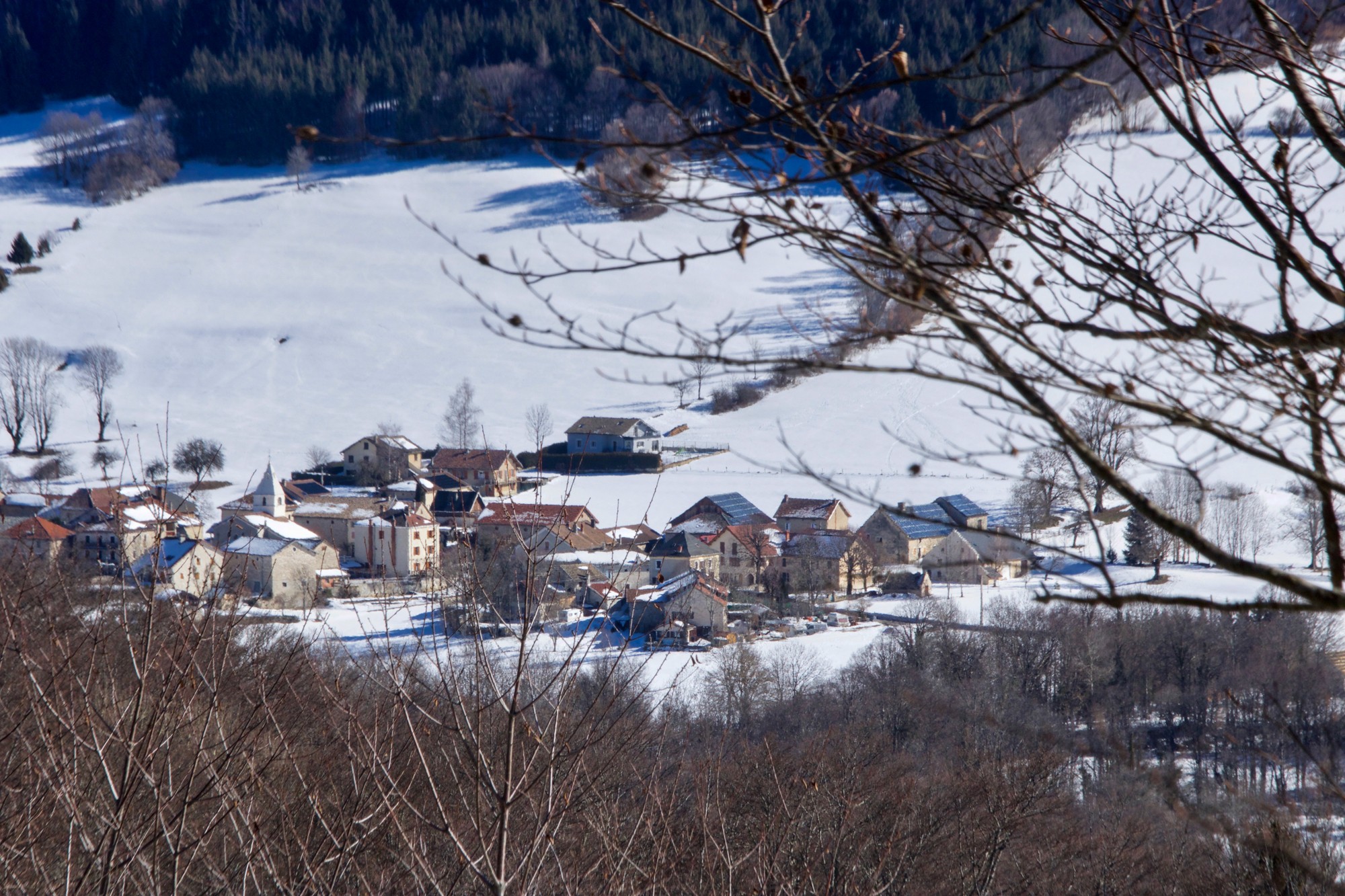 Saint julien hiver