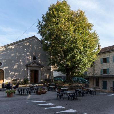 Saint Martin en Vercors Place du Tilleul