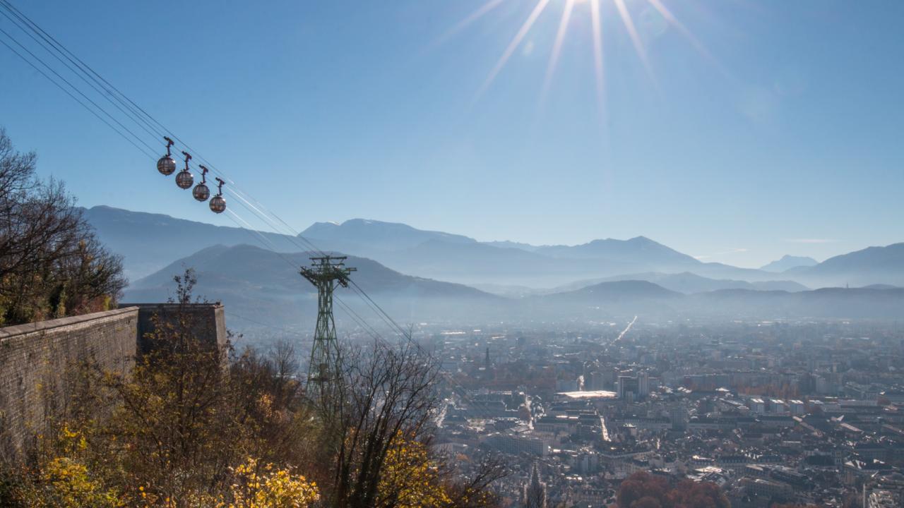 Vue sur les montagnes